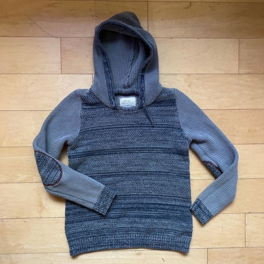 Natural Reflections boho hooded sweater Size Small‎